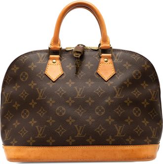 Louis Vuitton Pre-owned Womens Monogram Alma Pm - Brown Textile - One Size
