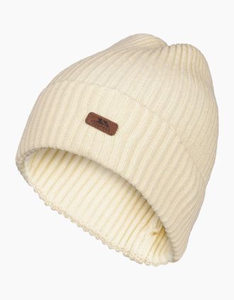 Trespass Unisex Adult Dornan Beanie - Cream - Size: L-XL