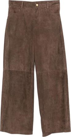 Max Mara Suede Trousers