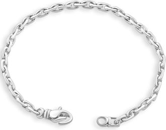 Pompeii3 Mens Rolo Link 14k Gold (15gram) or Platinum (25gram) Link Bracelet 8.5