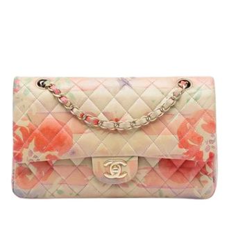 Chanel Pre-owned Vintage Double Flap Shoulder Bag - Dames - Pre-owned - Veelkleurig - Maat: ONE Size Leer