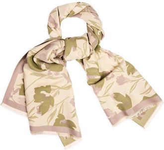 Saachi Saachi La Floraison Reversible Scarf