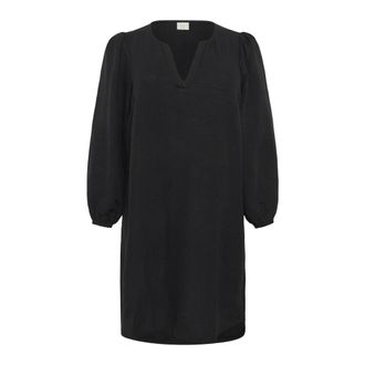 Kaffe Curve Dames, Jurken, Zwart, Maat: 7XL Poliester