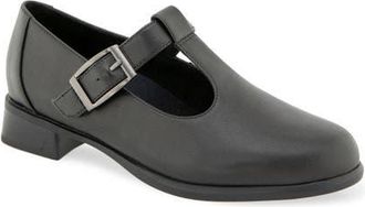 Munro Carmen Leather Pump in Black Leather at Nordstrom, Size 10.5