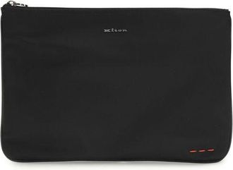 Kiton Fabric Clutch Mens Bag