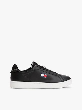 Tommy Hilfiger Archive Court Leather Embossed Trainers