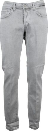 Dondup Light Grey George Skinny-Leg Stretch Jeans