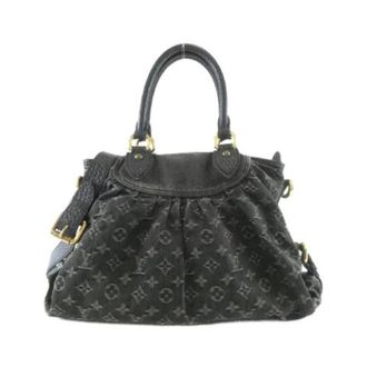 Louis Vuitton Pre-owned Monogram Denim Neo Cabby Schoudertas - Dames - Pre-owned - Zwart - Maat: ONE Size Denim