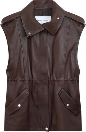 Margaux Lonnberg Margaux Lonnberg, Dames, Jassen, Bruin, Maat: 2XS Leer