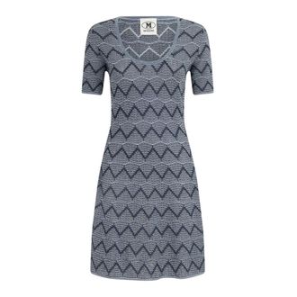 M Missoni Dames, Jurken, Veelkleurig, Maat: S Wol