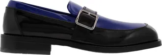 Ferragamo Patent Leather Monk-Strap Loafers, Size 11