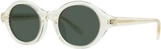 Loewe Green Round Ladies Sunglasses LW40162U 57N 48