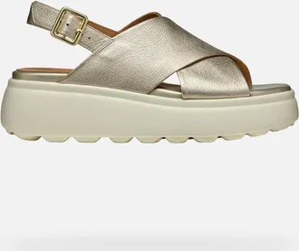 Geox Spherica Ec4.1 S Woman Light Gold, Size: 37