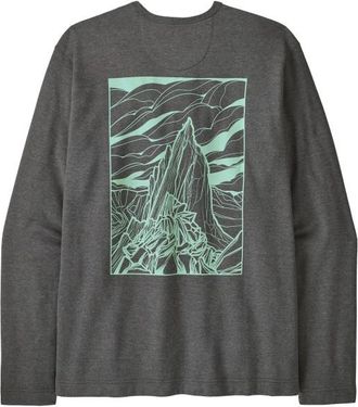 Patagonia LW Cloud Crag Wildrise Crew Pullover f&uuml;r Herren | grau