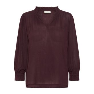 Kaffe Donna, Camicette, Marrone, M, new