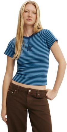 Cotton On Womens The Tiny Graphic Tee in Star Moonlight Indigo at Nordstrom, Size X-Small