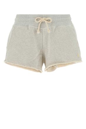Golden Goose Deluxe Brand Light Grey Cotton Shorts
