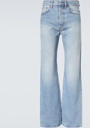 Acne Studios 2021M mid-rise wide-leg jeans