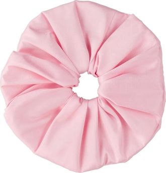 Hai Dupion Frill hair scrunchie - women - Fabric - One Size - Pink