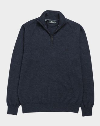 Rodd & Gunn Men & apos;s Calderwell Wool Quarter-Zip Sweater