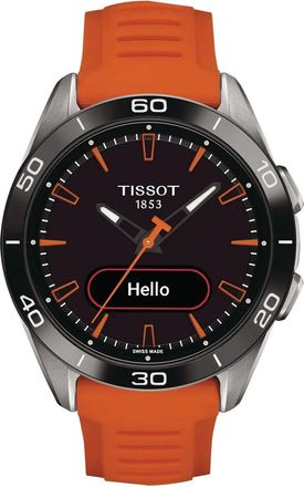 Tissot T-touch Connect Sport Mens Orange Watch T1534204705102 Silicone - One Size