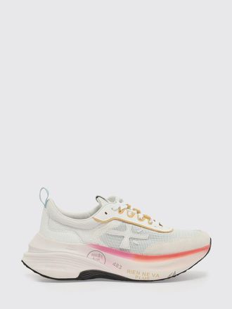 Premiata Hill Nylon and Suede Sneakers