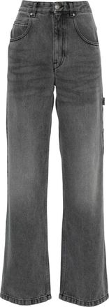 Isabel Marant Bymara jeans - women - Cotton/Lyocell/Cotton/Polyester - 32 - Grey