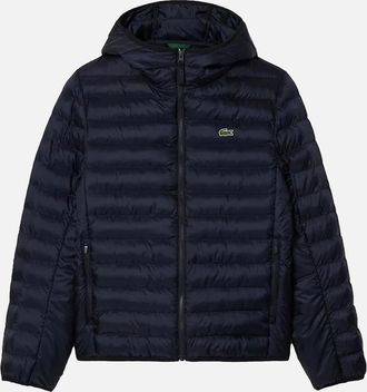 Lacoste Mens Lacoste Quilted Puffer Jacket Navy - Size: 38/Regular