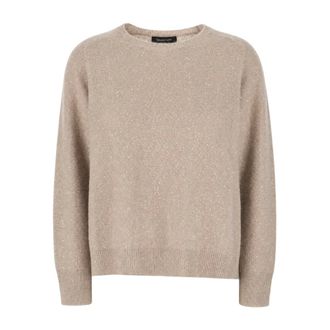 Fabiana Filippi Dames, Truien, Beige, Maat: XS Zijde