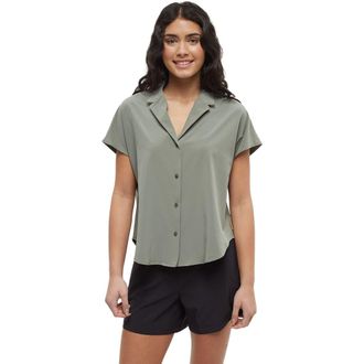 tentree Harding Shirt in Agave Green at Nordstrom, Size 12