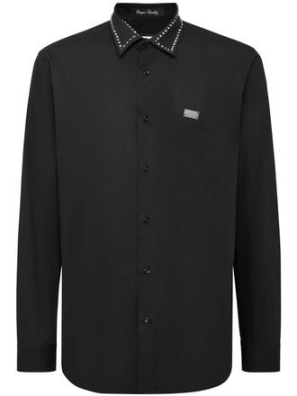 Philipp Plein Camicia con decorazione - Nero