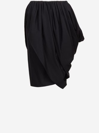 Chlo&eacute; Cotton Poplin Wrap Skirt