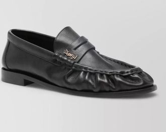 Saint Laurent leather loafers