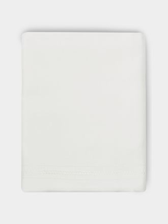 Volga Linen Diamond-Stitch Linen Super King Duvet Cover