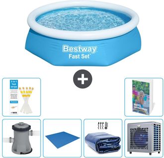 Bestway Piscina Bestway Fast Set Redonda - 244x61 Cm - 7-piezas S278