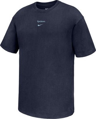 Nike Mens College (Spelman College) Short-Sleeve T-Shirt in Blue | M11766SPEC26-NVY