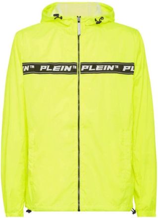 Philipp Plein Heren, Jassen, Geel, Maat: L Nylon