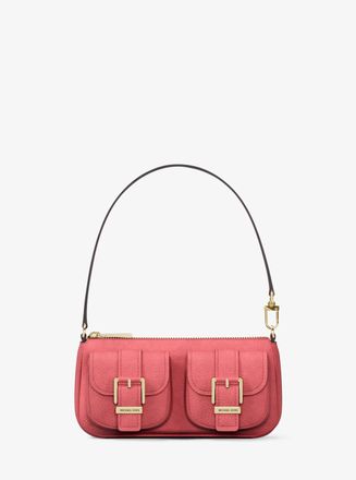 Michael Kors Zoe Small Suede Convertible Pochette