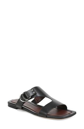 Vince Verona Slide Sandal in Black at Nordstrom, Size 8.5