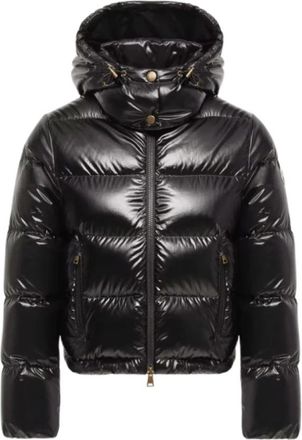 Moncler Niveole Quilted Jacket - Dames - Gewatteerde jassen - Zwart - S - Nylon - Jassen