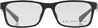 A|X Armani Exchange Demo lens Rectangular Mens Eyeglasses 0AX3038F 8199 56