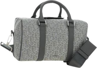 Dior Pre-owned Vintage Boston Bag - Dames - Vintage Handtas - Grijs - ONE Size - Vintage