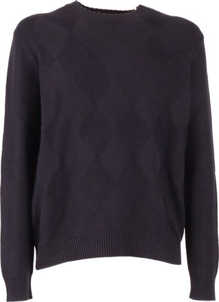 Ballantyne Textured Round Neck Sweater