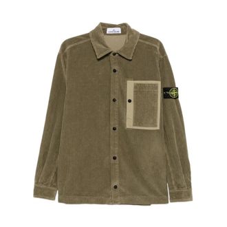 Stone Island Jassen - Heren - Zomerjassen - Groen - M - Jassen
