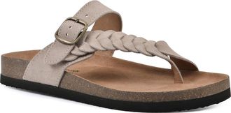 White Mountain Happier Sandal in Sandal Wood/Suede at Nordstrom Rack, Size 6.5