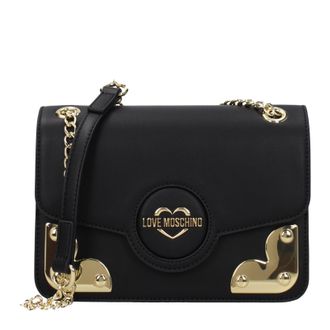 Love Moschino Liebe Moschino -Umhängetaschen Frauen Polyurethan schwarz