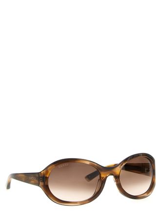 Gucci Womens Brown Acetate Sunglasses