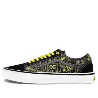 Vans Mike Gigliotti x SpongeBob SquarePants x Skate Old Skool Black Yellow VN0A5FCBZAU