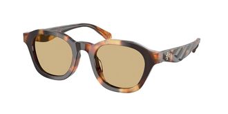 Tory Burch TY7235D Asian Fit 20660R Womens Sunglasses Tortoiseshell Size 48
