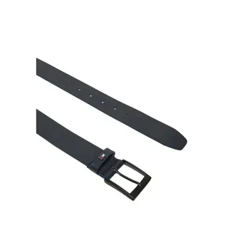 Tommy Hilfiger Cow Full Grain Leather Belt - Black